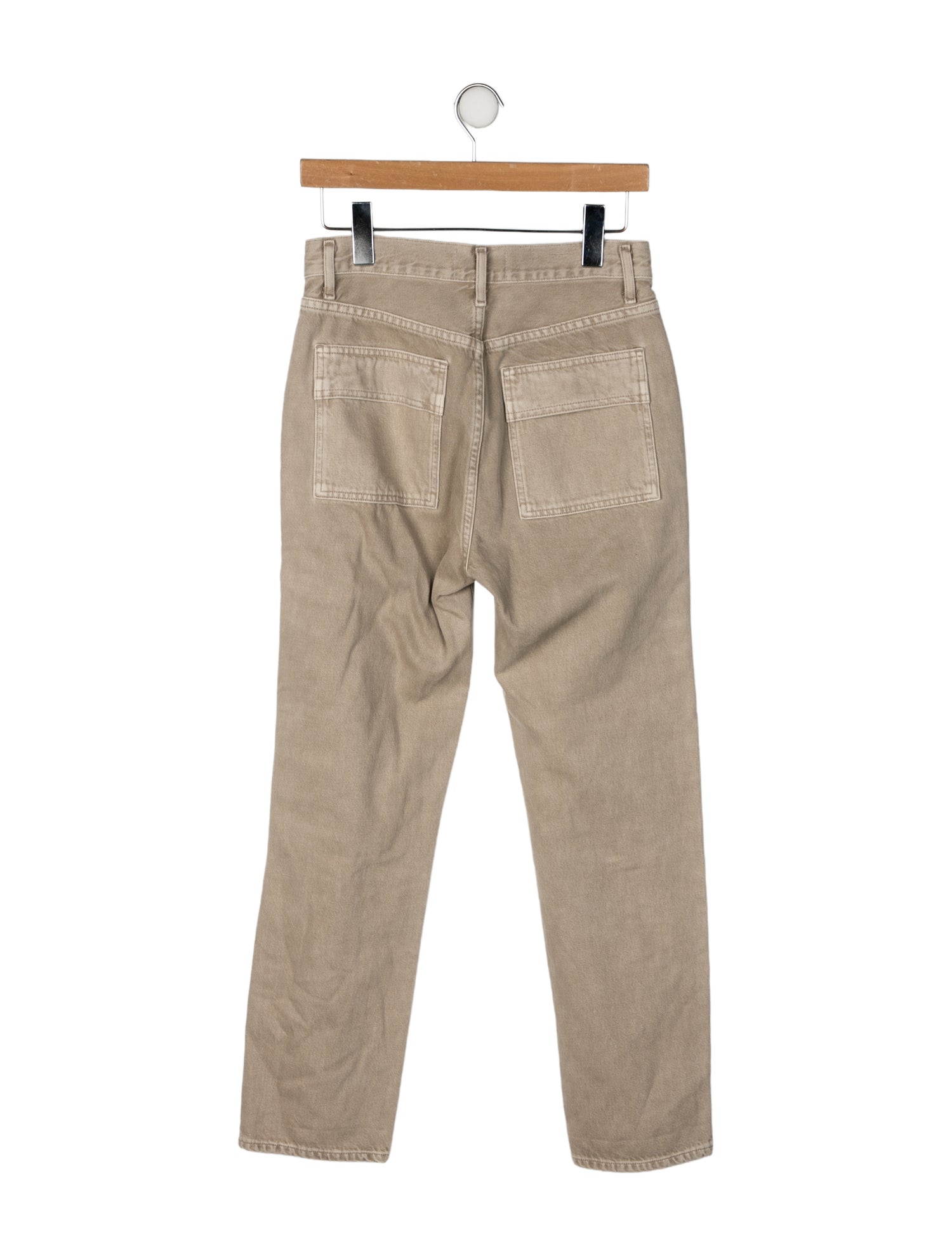 AGOLDE Mid-Rise Straight Leg Jeans