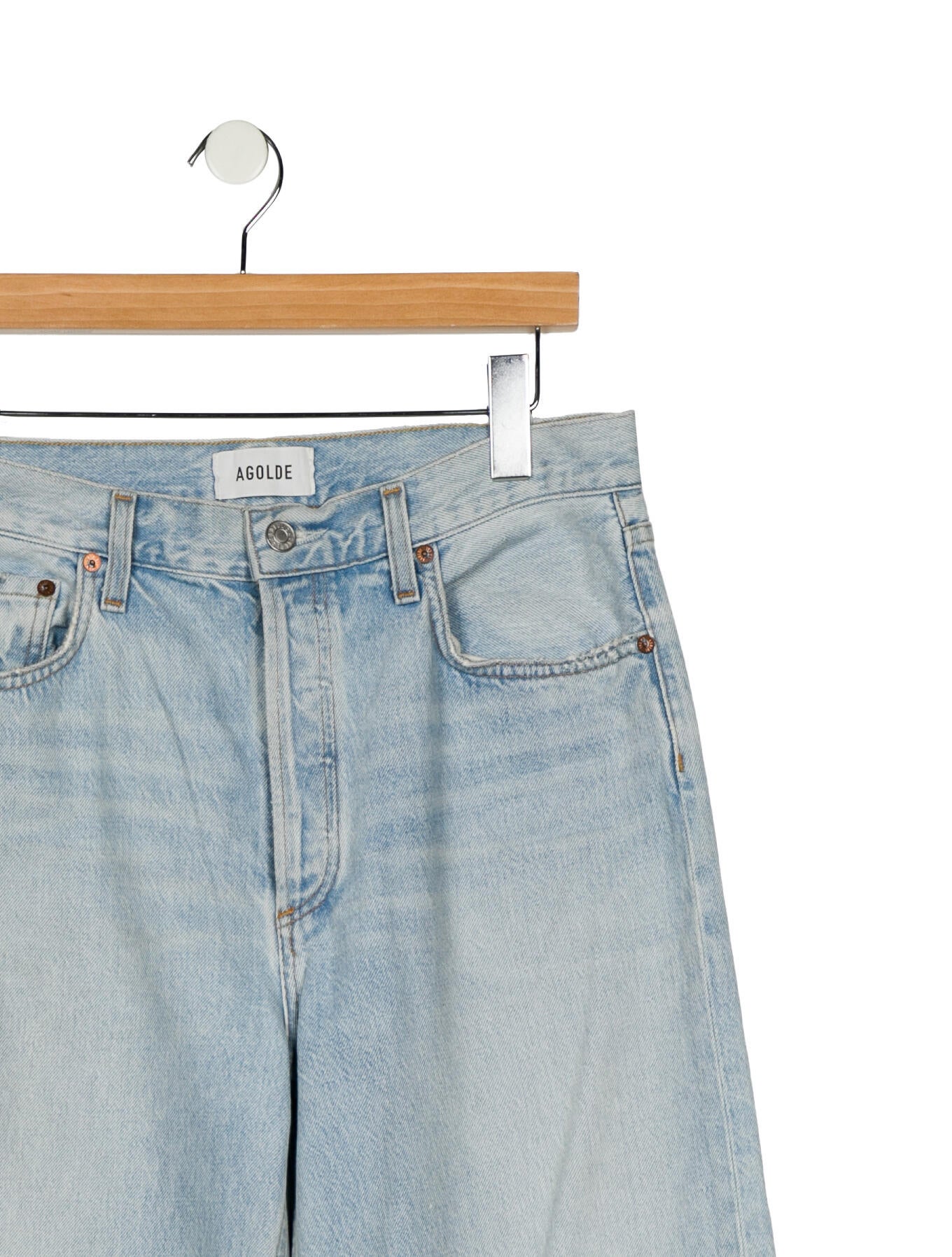 AGOLDE High-Rise Wide Leg Jeans