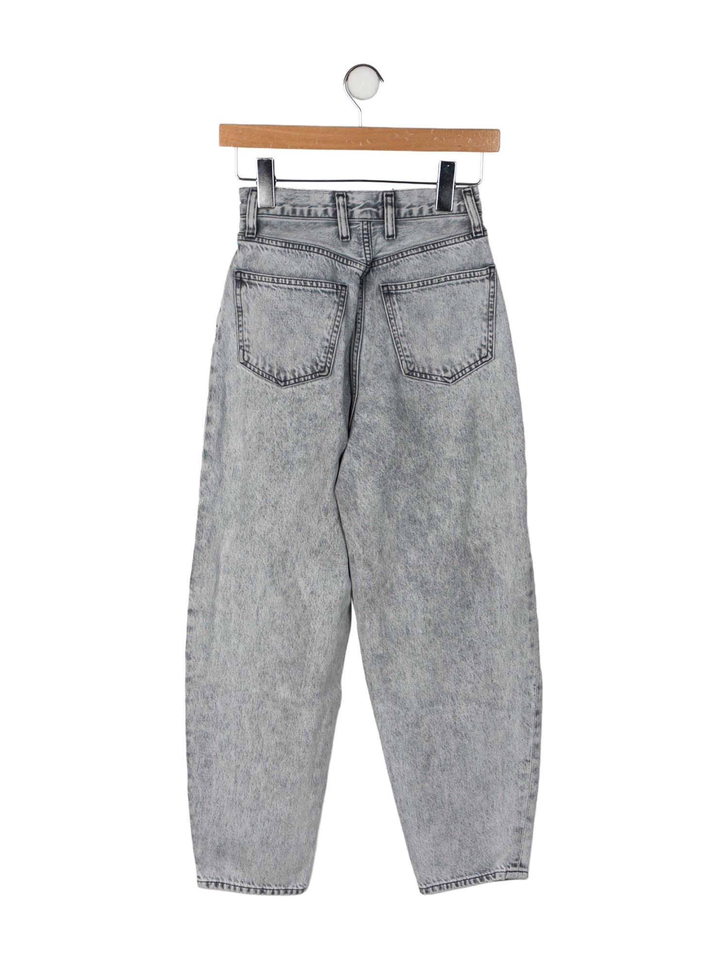 AGOLDE High-Rise Straight Leg Jeans