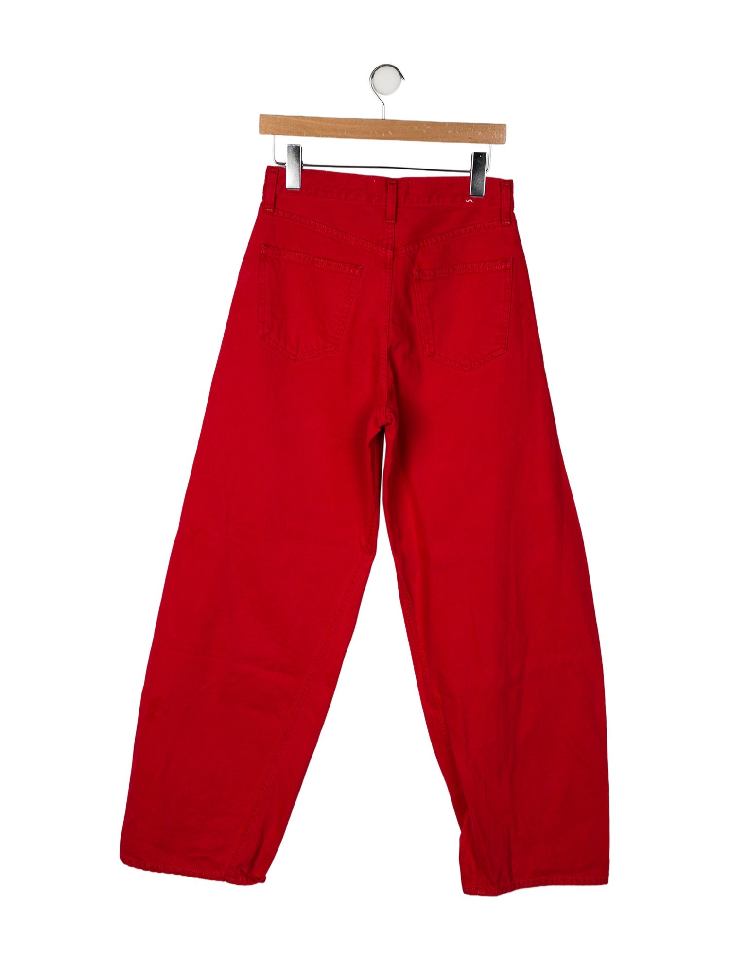 AGOLDE Mid-Rise Wide Leg Jeans