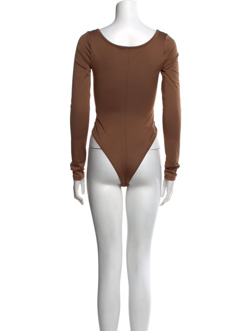 AGOLDE Scoop Neck Long Sleeve Bodysuit