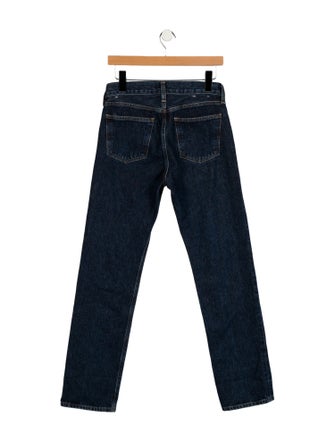 AGOLDE Mid-Rise Straight Leg Jeans