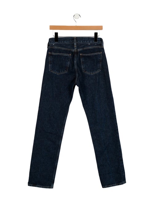 AGOLDE Mid-Rise Straight Leg Jeans
