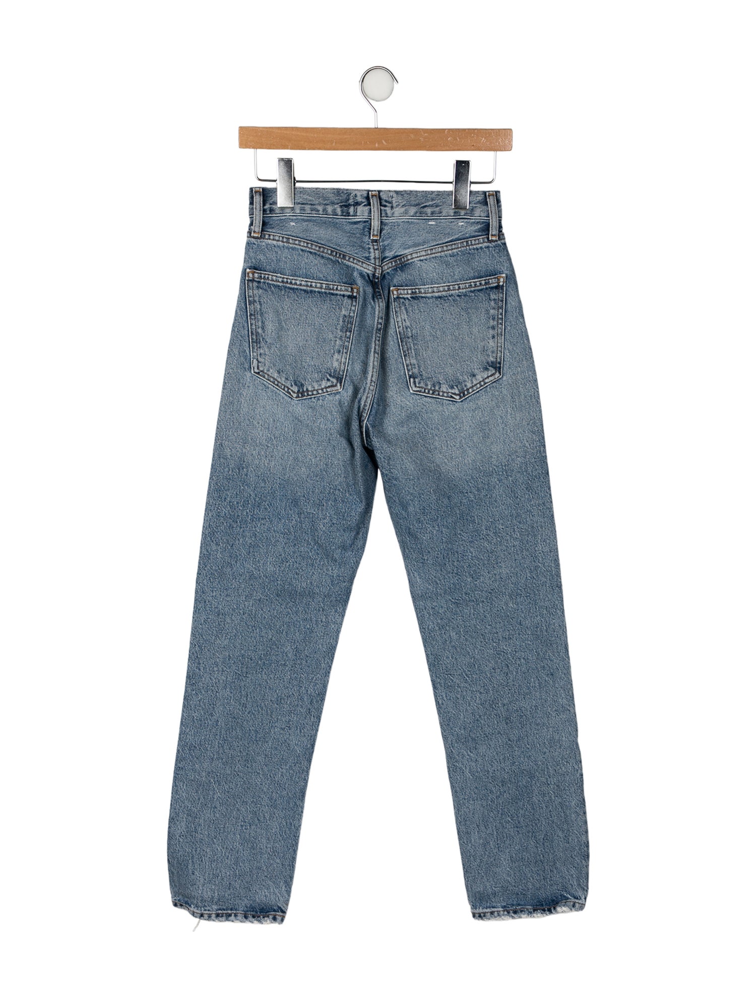 AGOLDE High-Rise Straight Leg Jeans