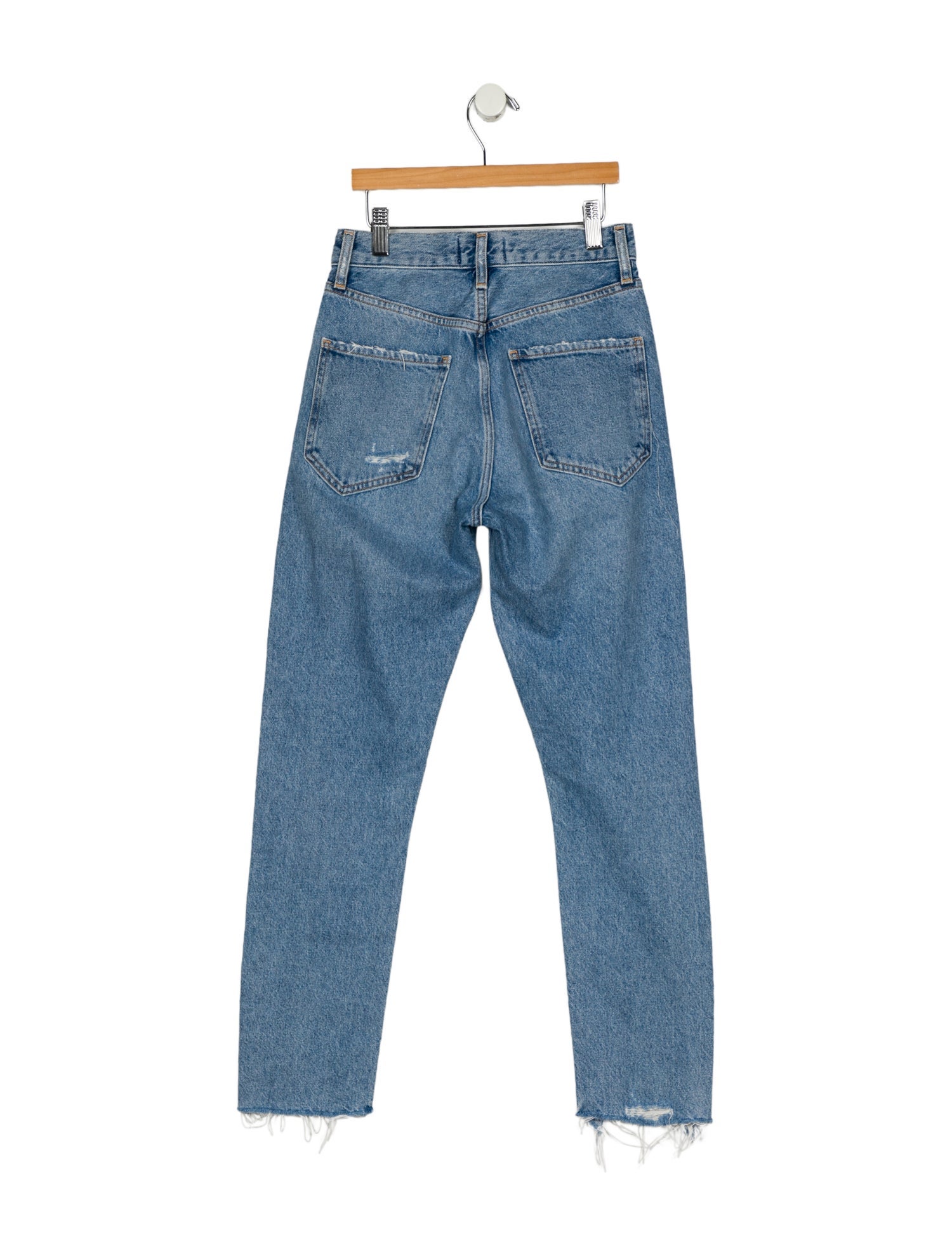 AGOLDE Mid-Rise Skinny Leg Jeans
