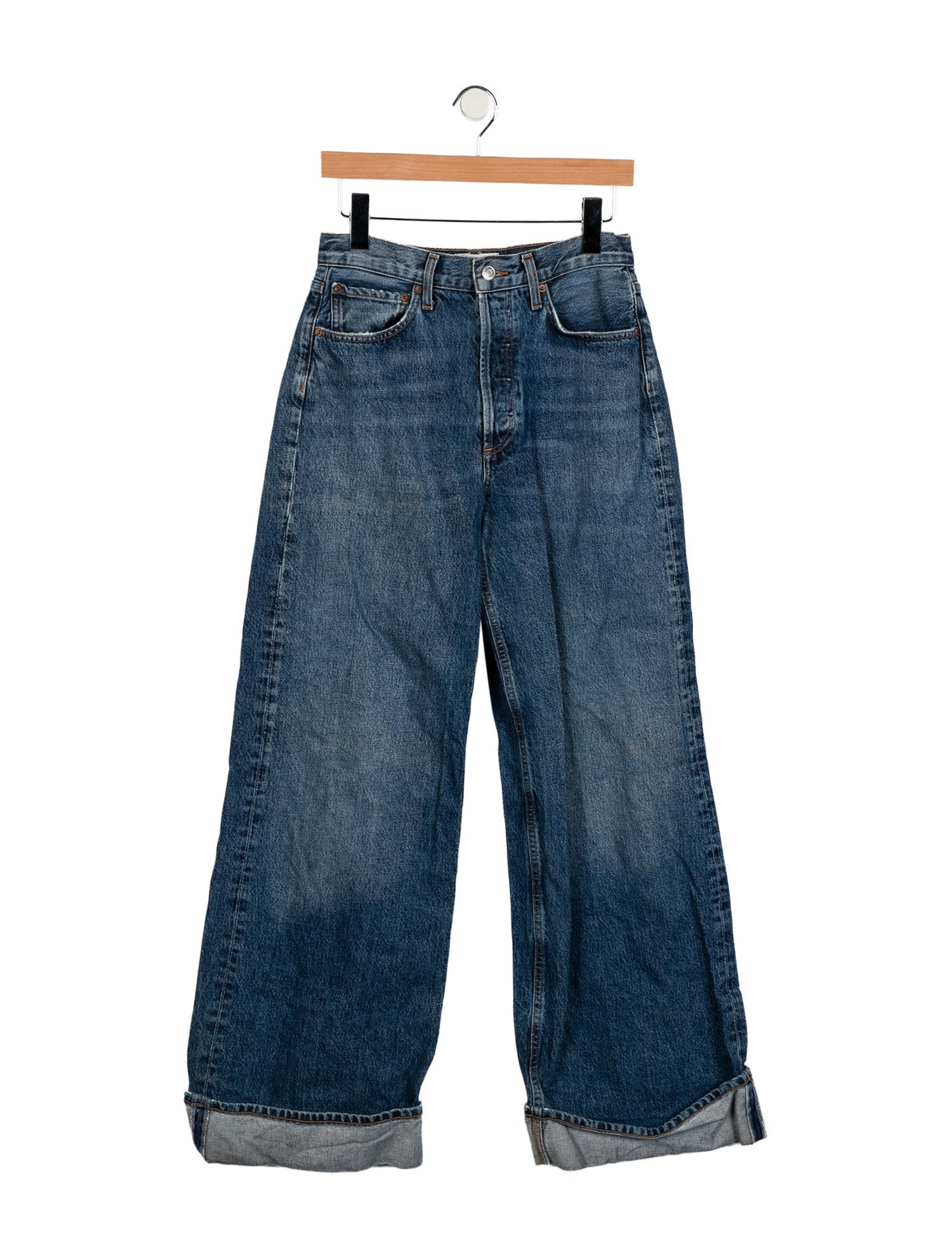 AGOLDE High-Rise Wide Leg Jeans