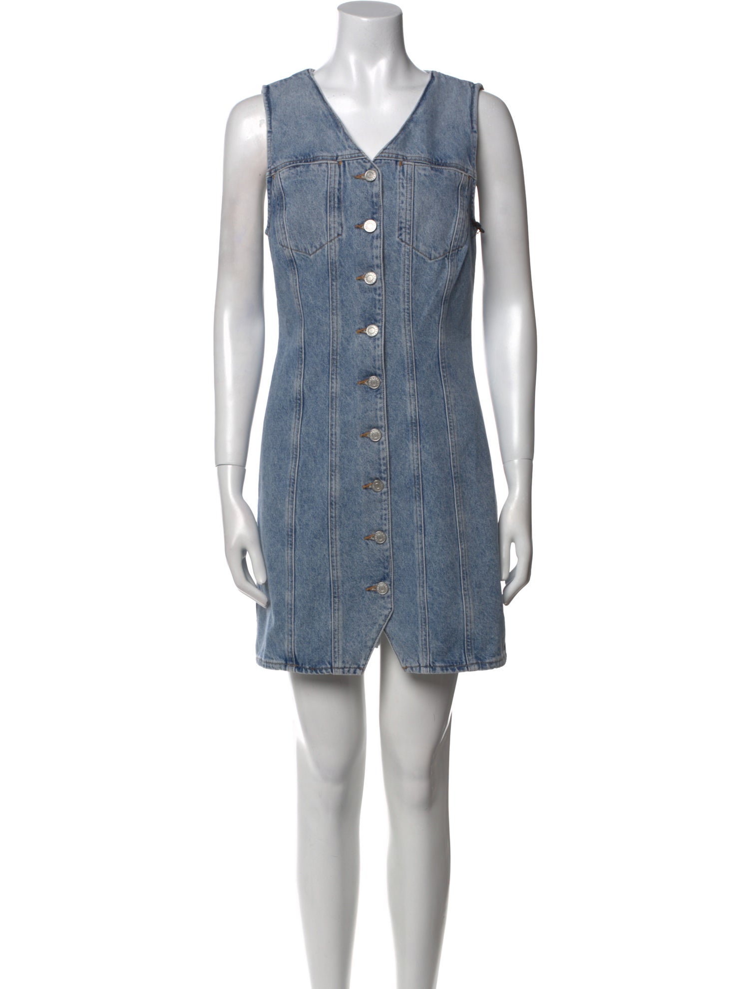 AGOLDE V-Neck Mini Dress w/ Tags