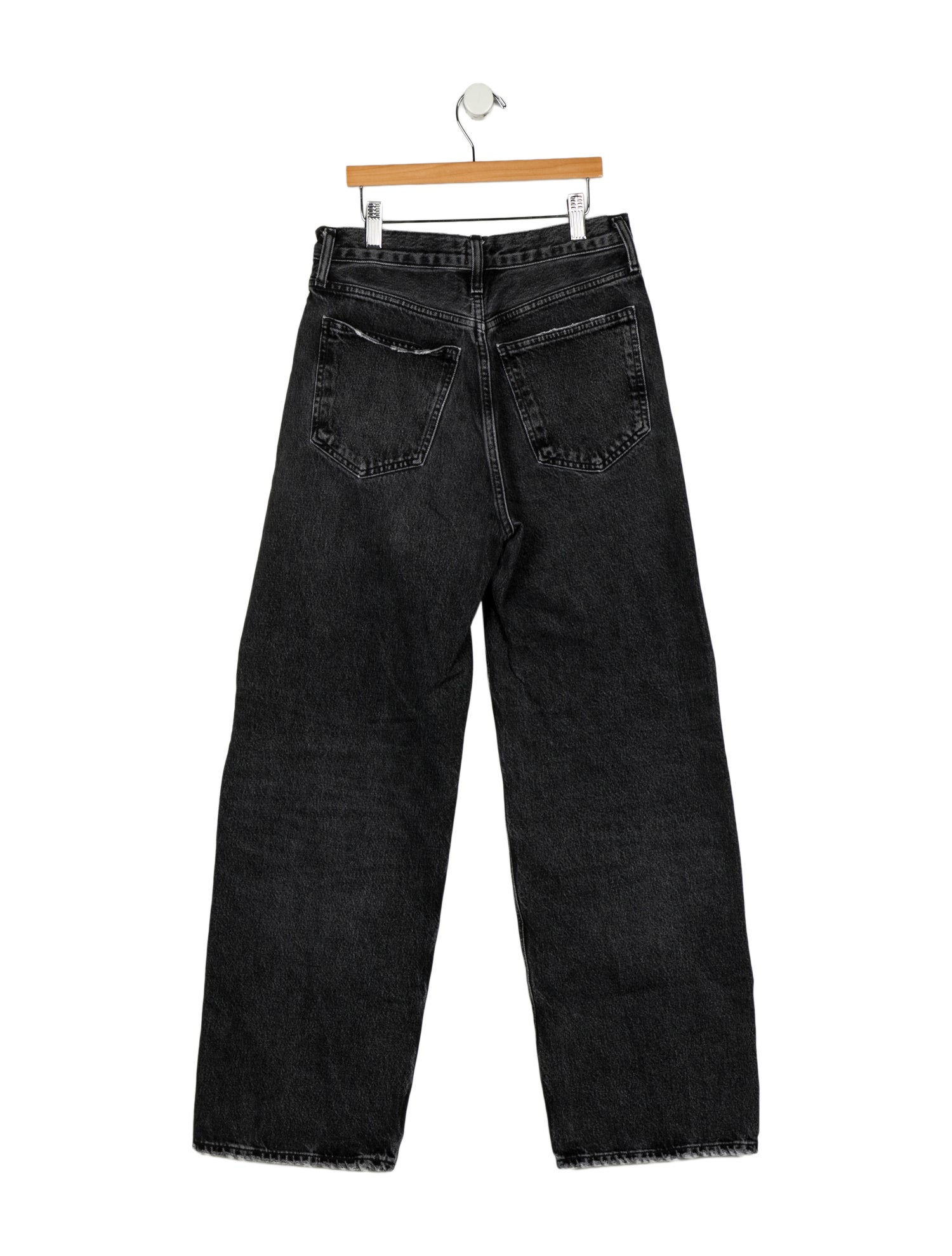 AGOLDE Mid-Rise Wide Leg Jeans
