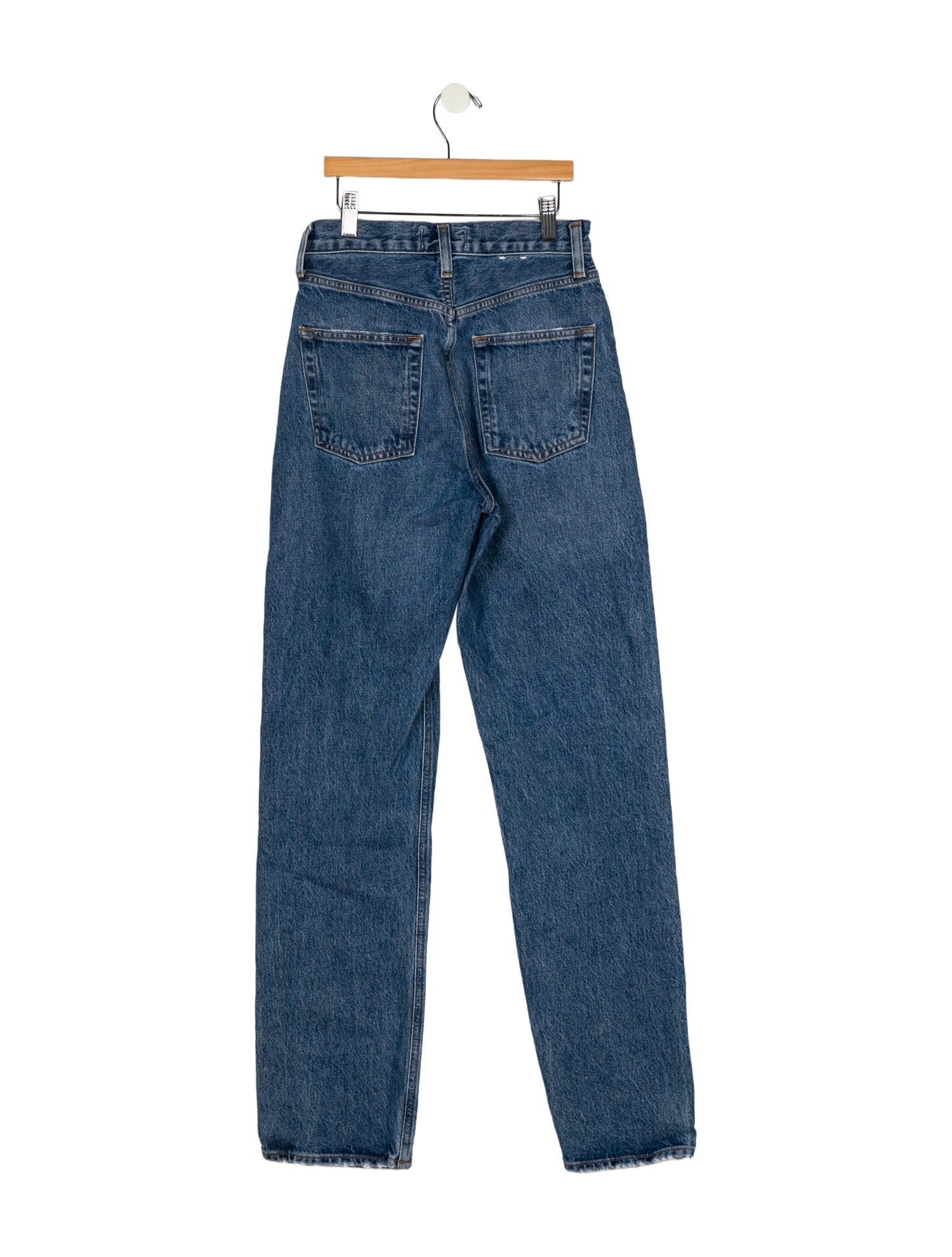 AGOLDE High-Rise Straight Leg Jeans
