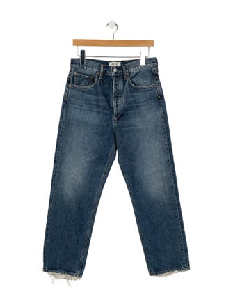 AGOLDE High-Rise Straight Leg Jeans