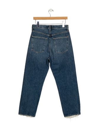 AGOLDE High-Rise Straight Leg Jeans