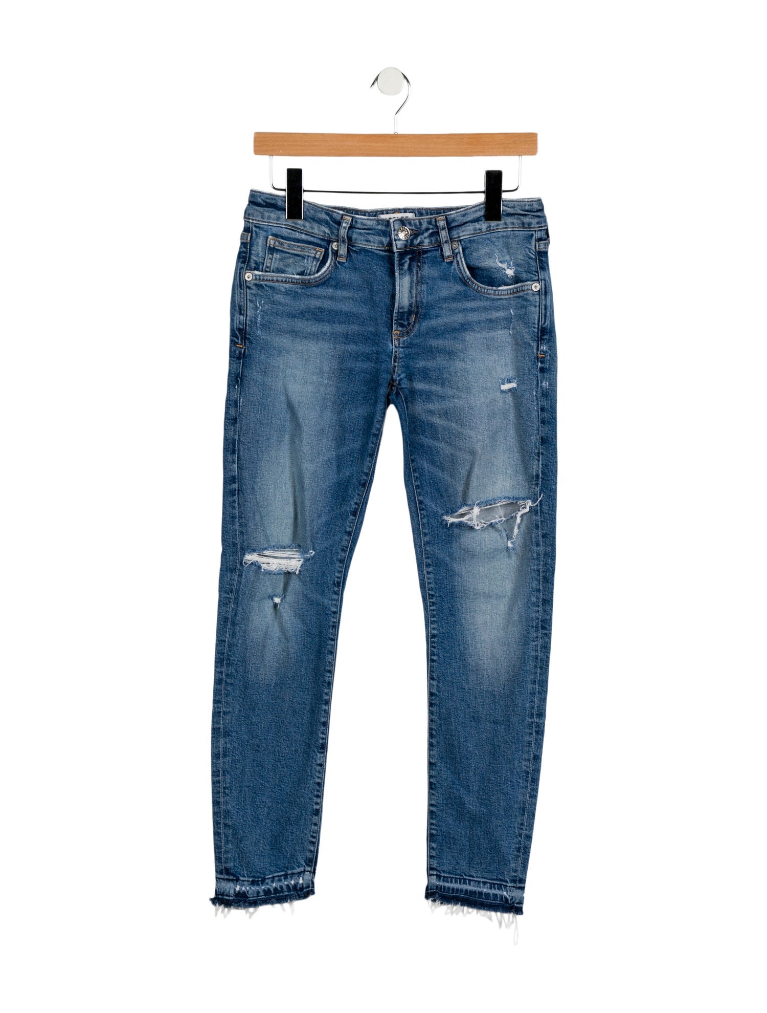 AGOLDE Low-Rise Skinny Leg Jeans