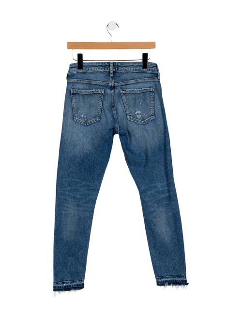 AGOLDE Low-Rise Skinny Leg Jeans