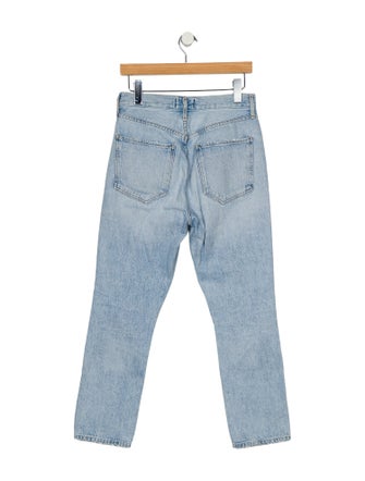 AGOLDE High-Rise Straight Leg Jeans