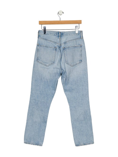 AGOLDE High-Rise Straight Leg Jeans