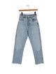 AGOLDE High-Rise Straight Leg Jeans
