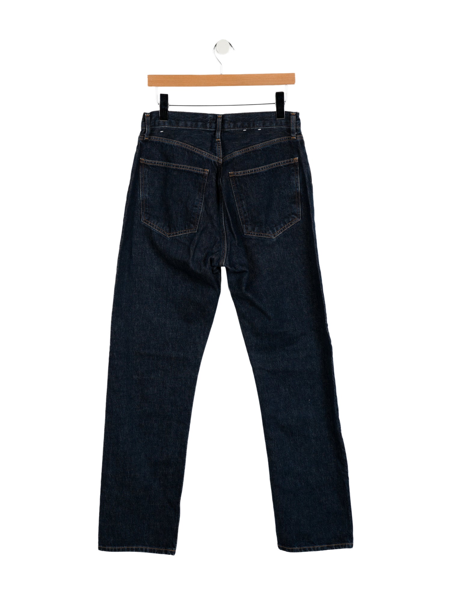 AGOLDE High-Rise Straight Leg Jeans