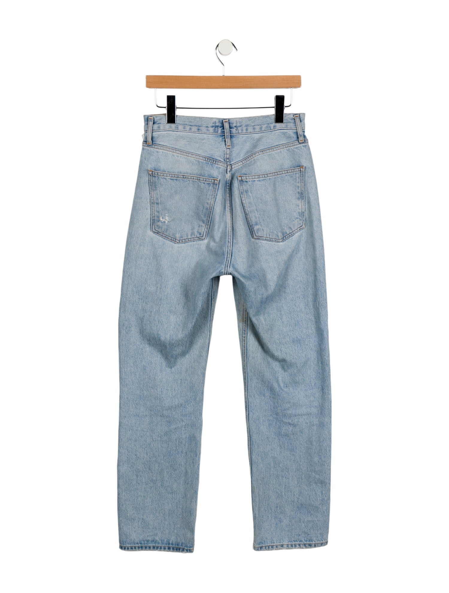AGOLDE High-Rise Straight Leg Jeans
