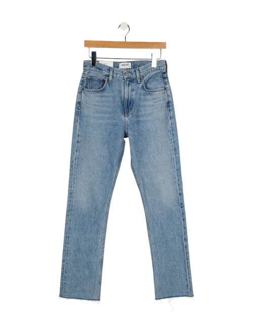 AGOLDE High-Rise Straight Leg Jeans