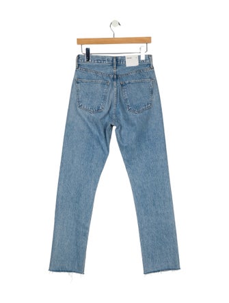 AGOLDE High-Rise Straight Leg Jeans