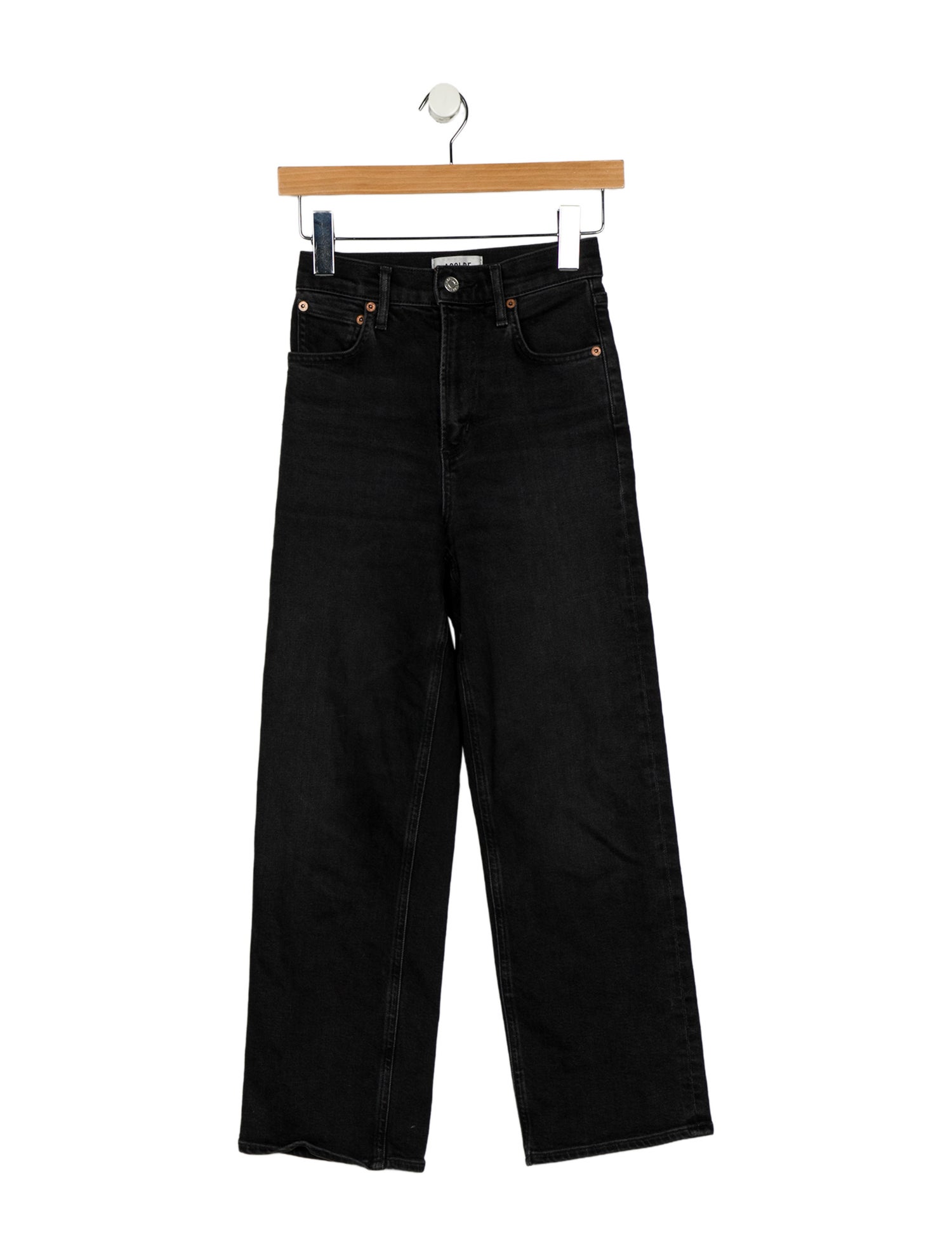 AGOLDE Mid-Rise Straight Leg Jeans