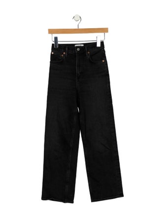 AGOLDE Mid-Rise Straight Leg Jeans