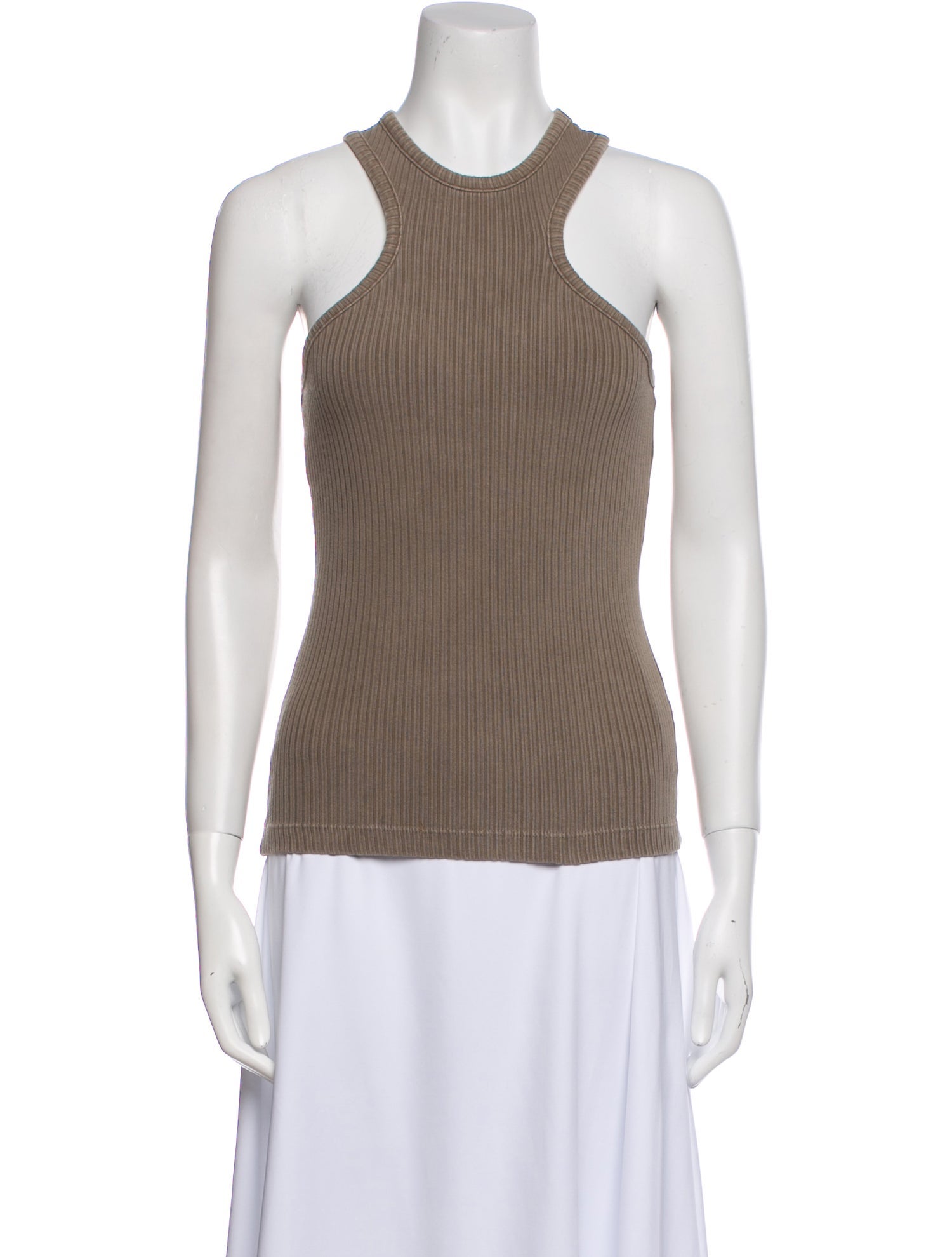 AGOLDE Halterneck Sleeveless Top