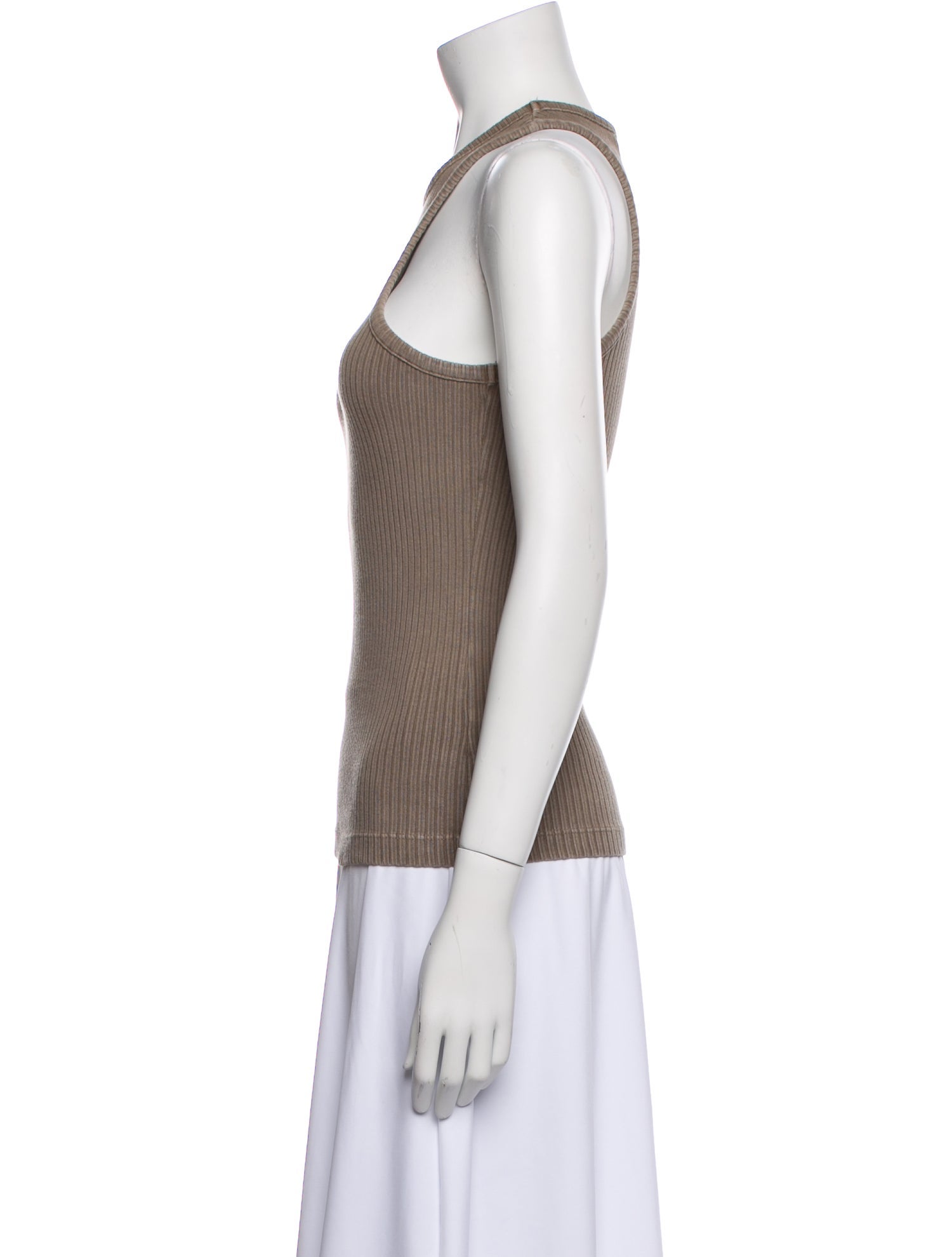 AGOLDE Halterneck Sleeveless Top