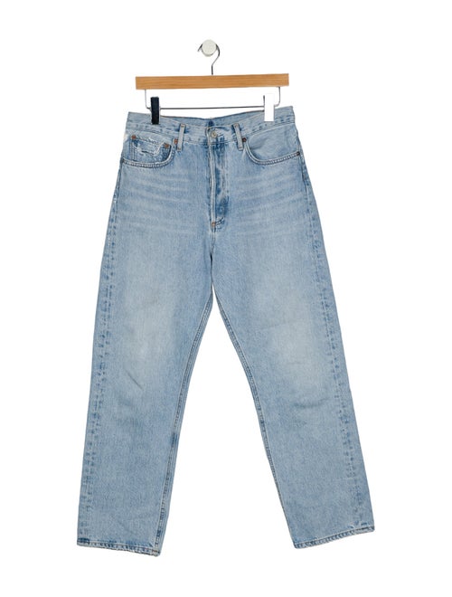 AGOLDE High-Rise Straight Leg Jeans