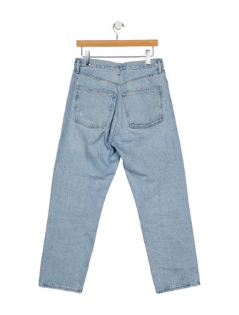 AGOLDE High-Rise Straight Leg Jeans