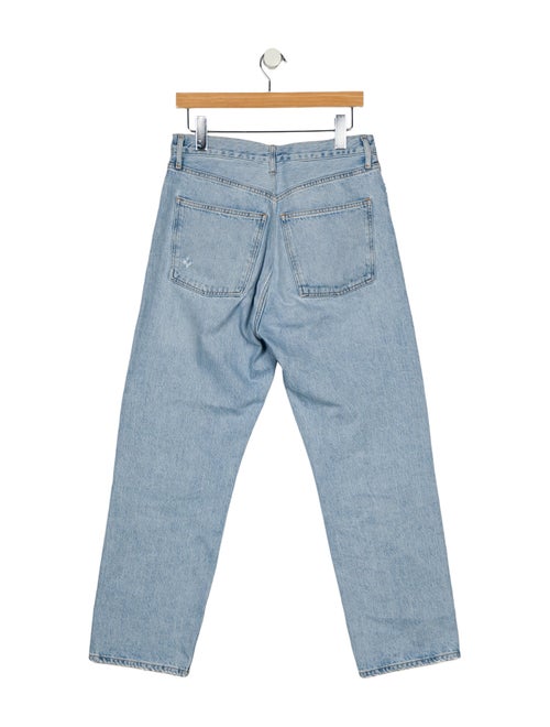 AGOLDE High-Rise Straight Leg Jeans