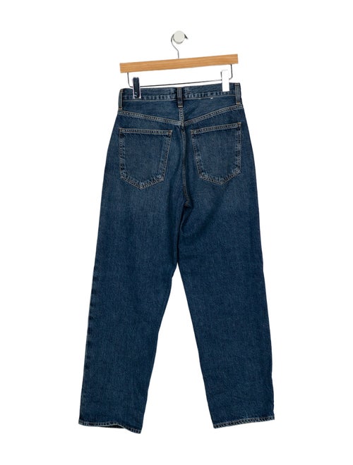 AGOLDE High-Rise Straight Leg Jeans
