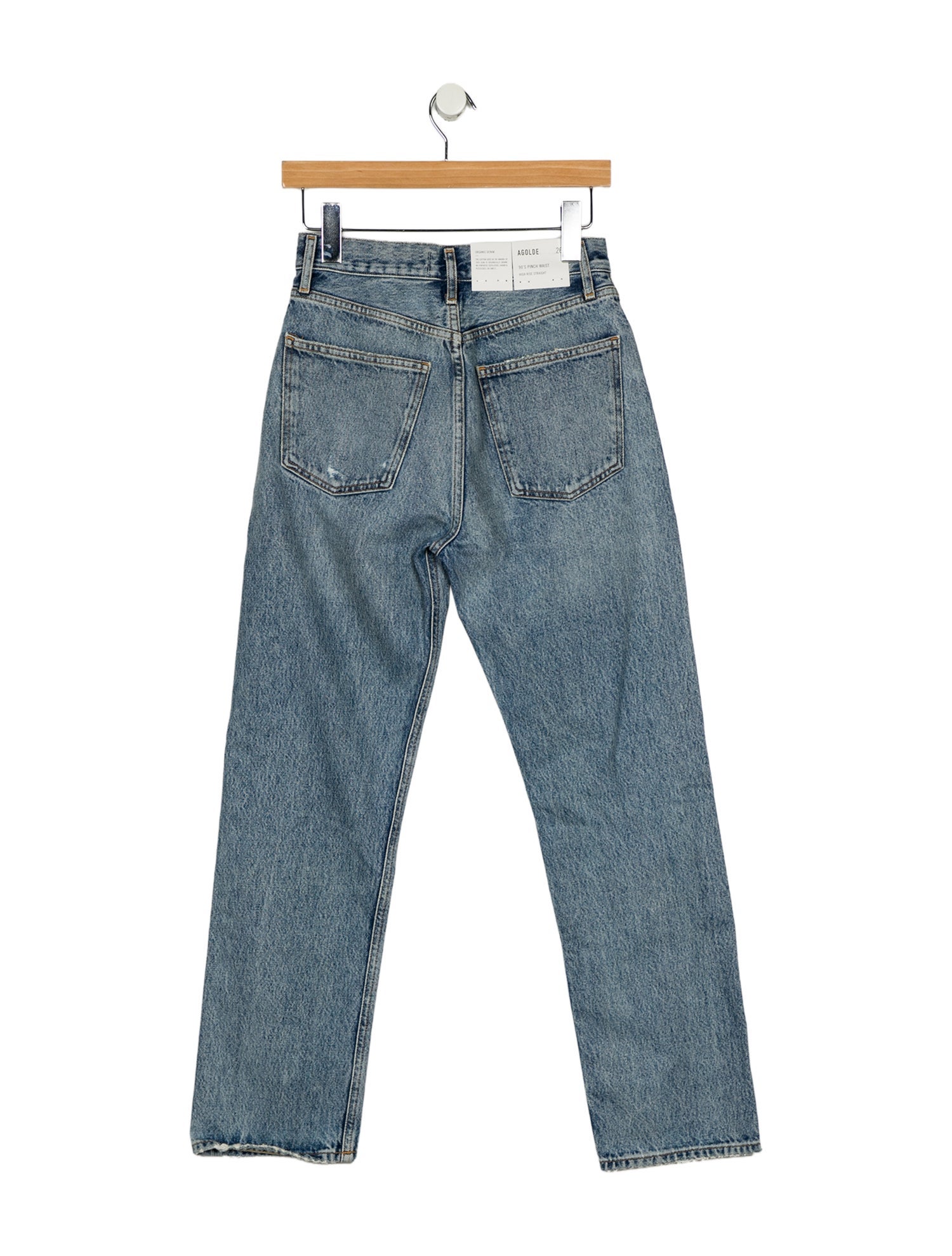AGOLDE High-Rise Straight Leg Jeans w/ Tags