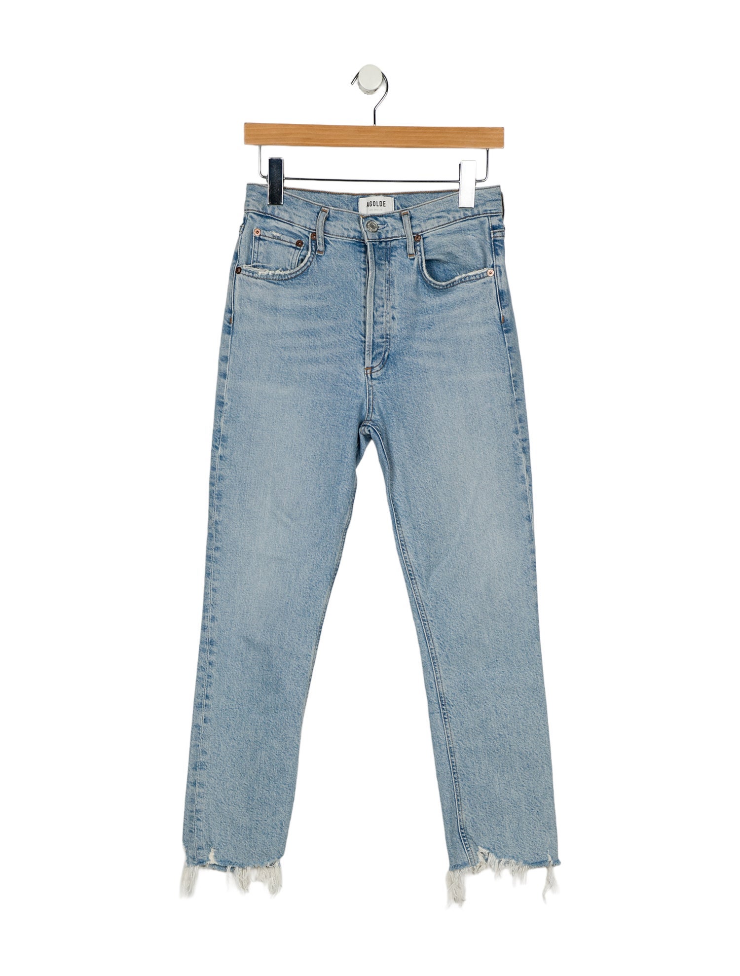 AGOLDE High-Rise Skinny Leg Jeans