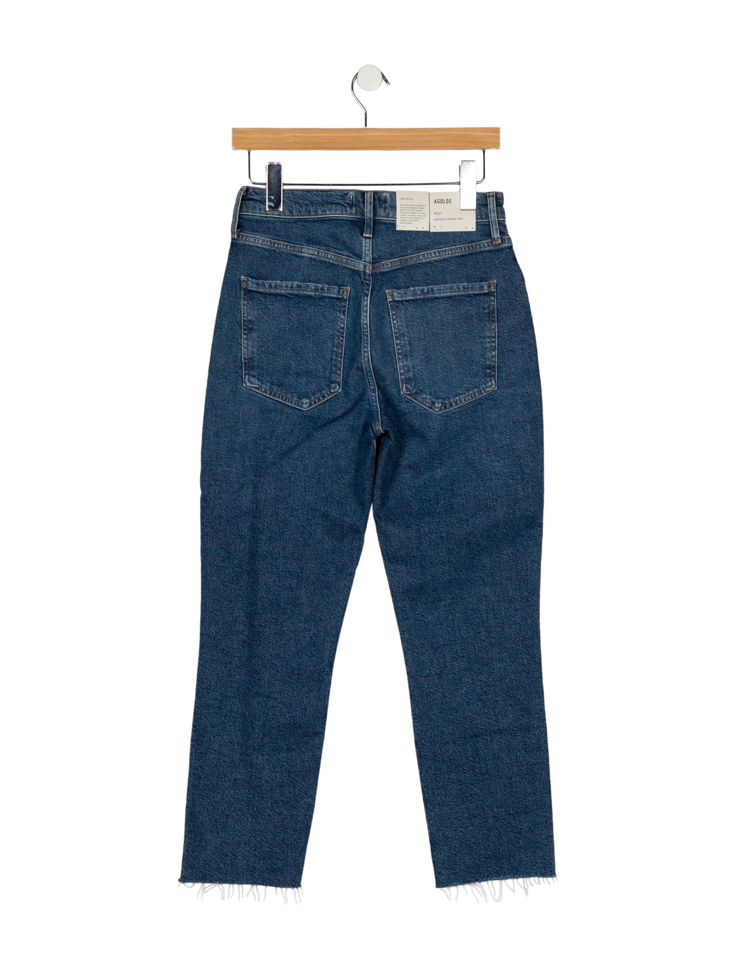 AGOLDE High-Rise Straight Leg Jeans w/ Tags