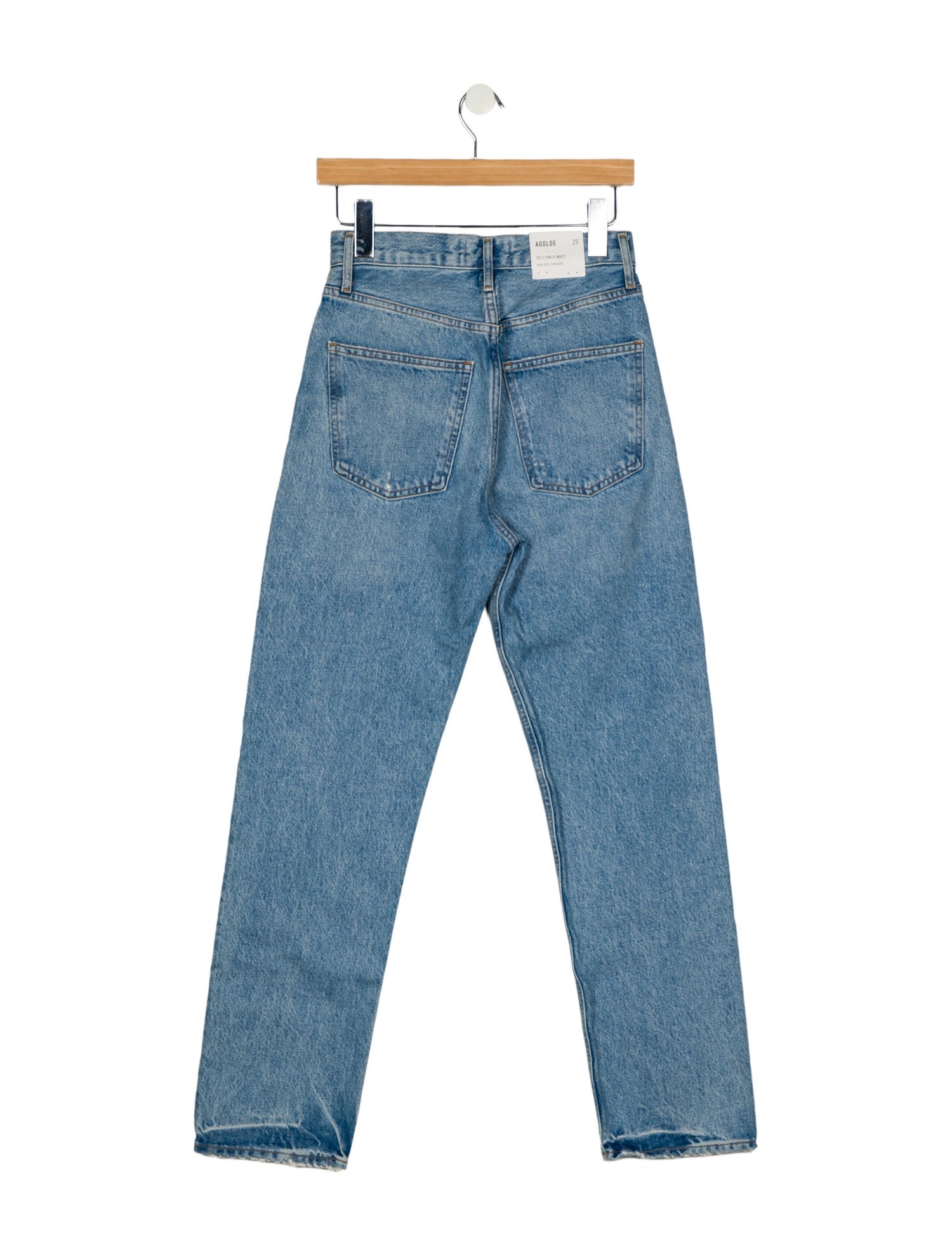 AGOLDE High-Rise Straight Leg Jeans w/ Tags
