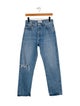AGOLDE High-Rise Straight Leg Jeans