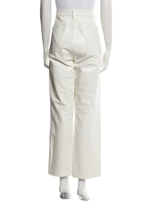 AGOLDE Leather Wide Leg Pants