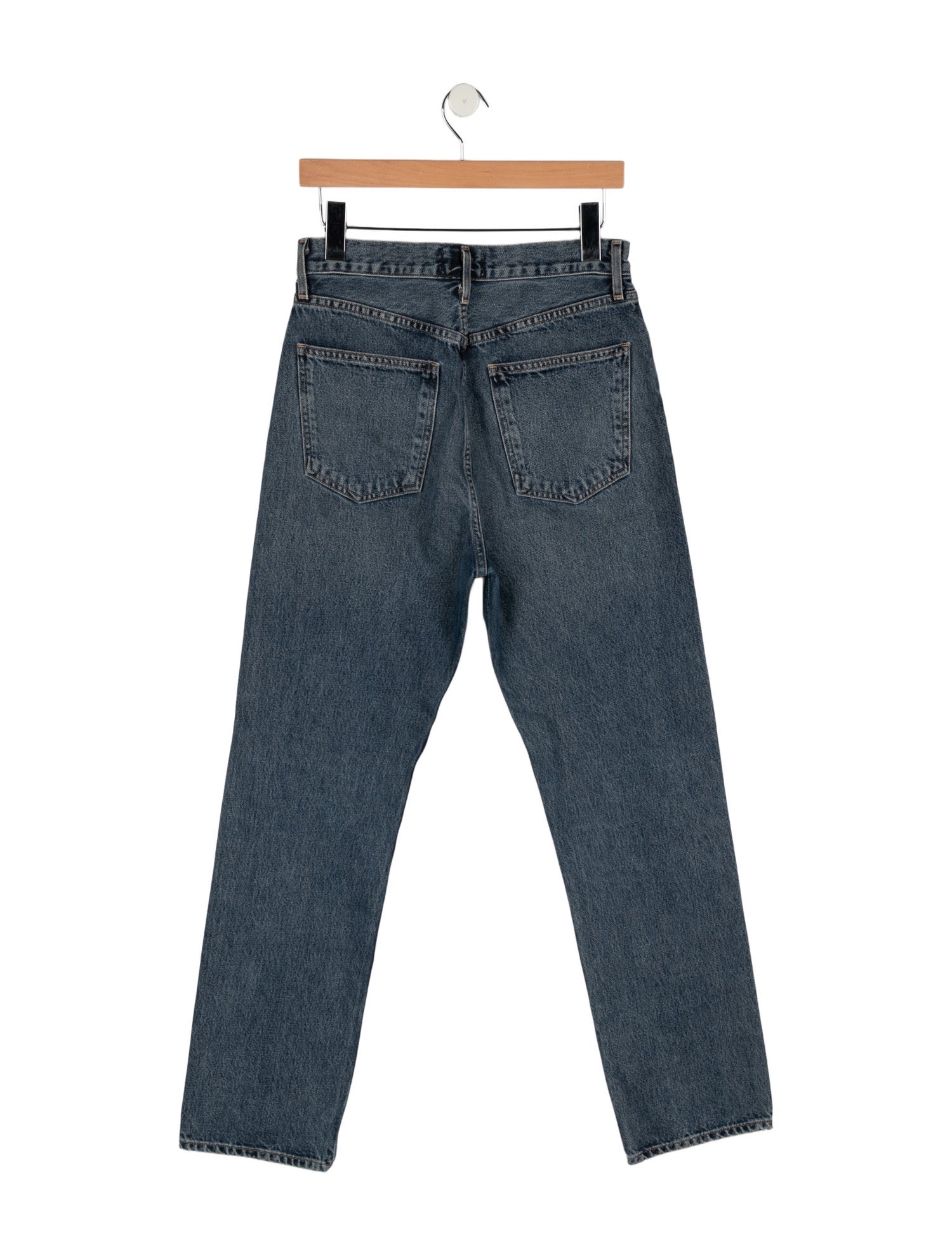 AGOLDE High-Rise Straight Leg Jeans