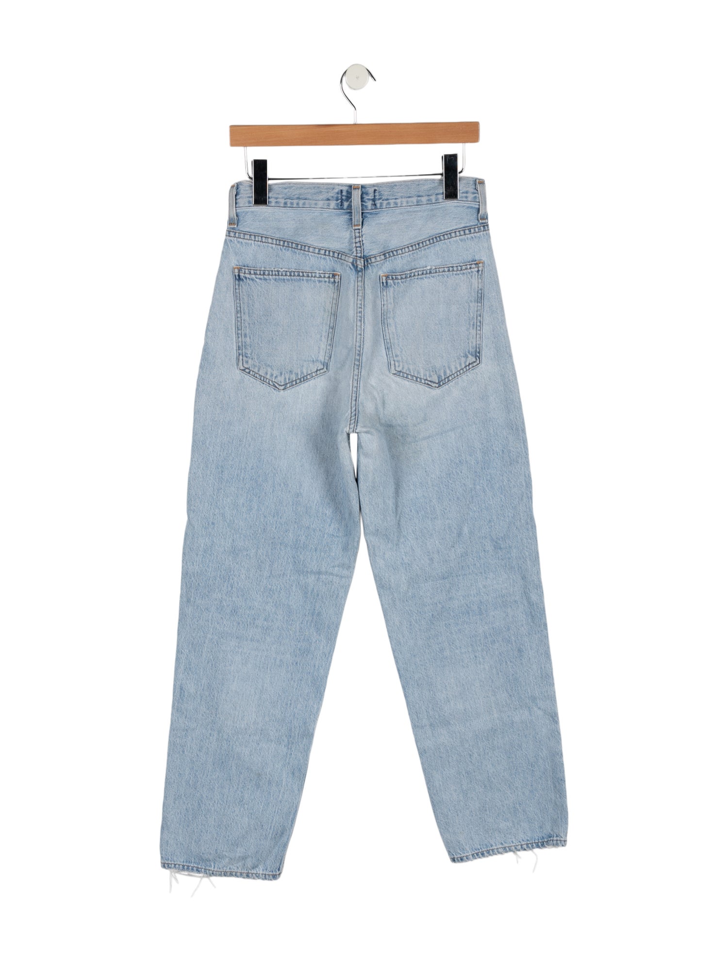 AGOLDE High-Rise Straight Leg Jeans