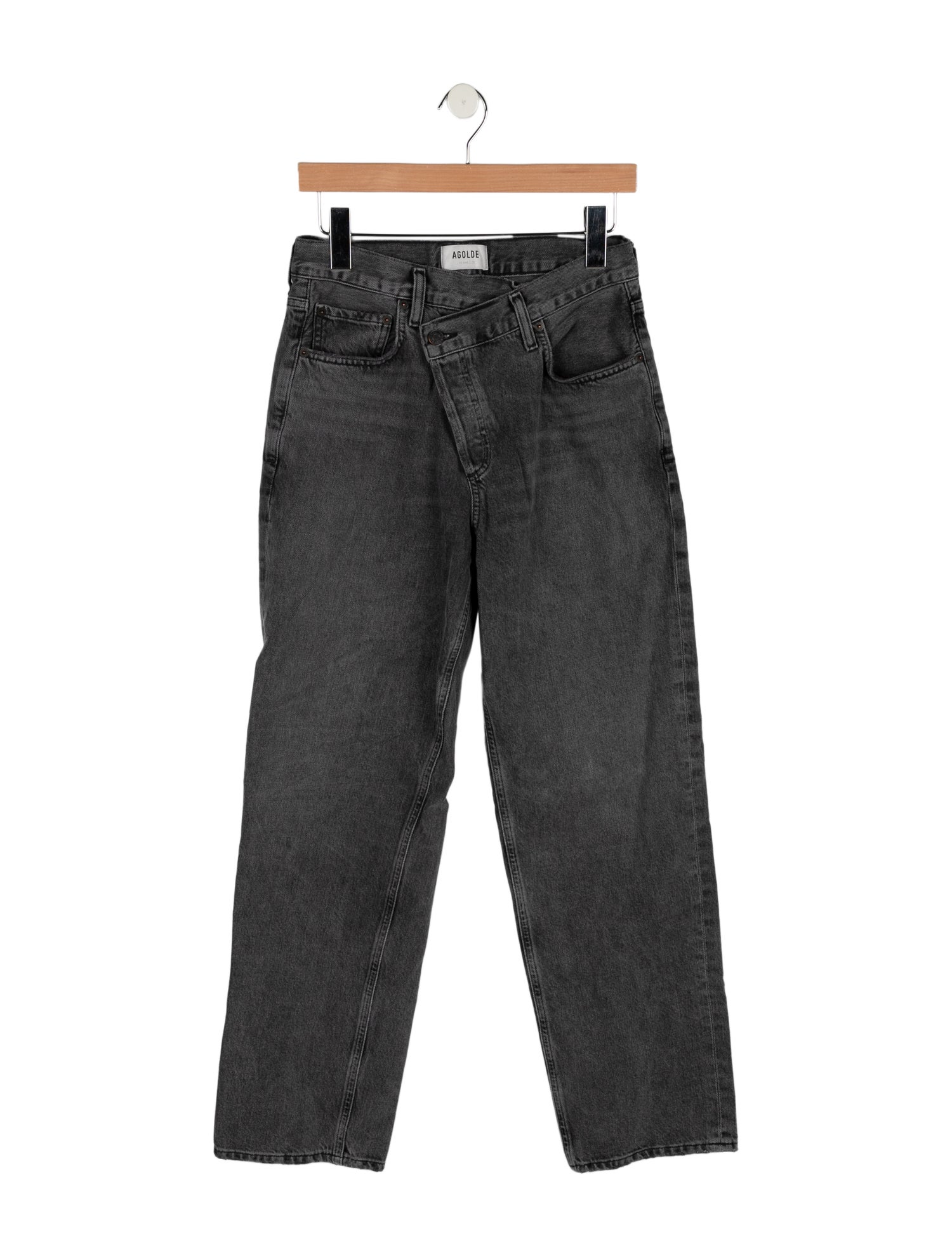 AGOLDE High-Rise Straight Leg Jeans