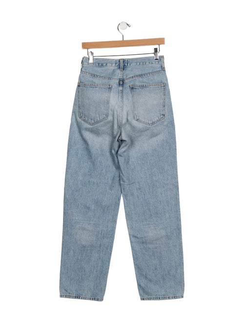 AGOLDE High-Rise Straight Leg Jeans