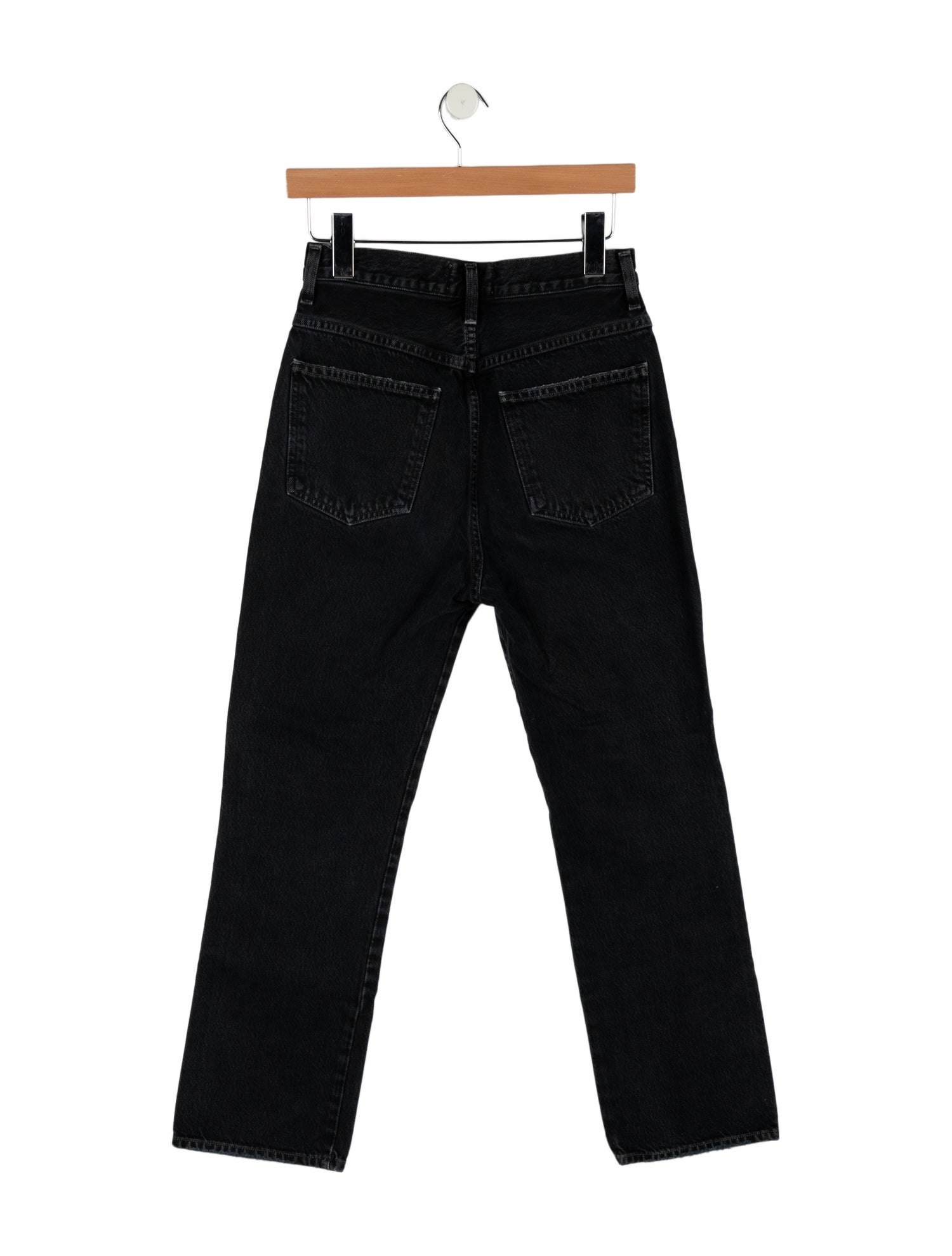 AGOLDE High-Rise Straight Leg Jeans