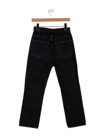 AGOLDE High-Rise Straight Leg Jeans