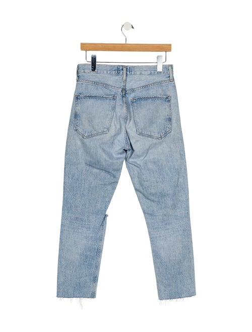 AGOLDE High-Rise Straight Leg Jeans