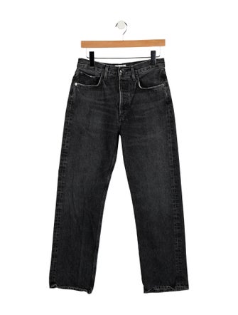 AGOLDE High-Rise Straight Leg Jeans