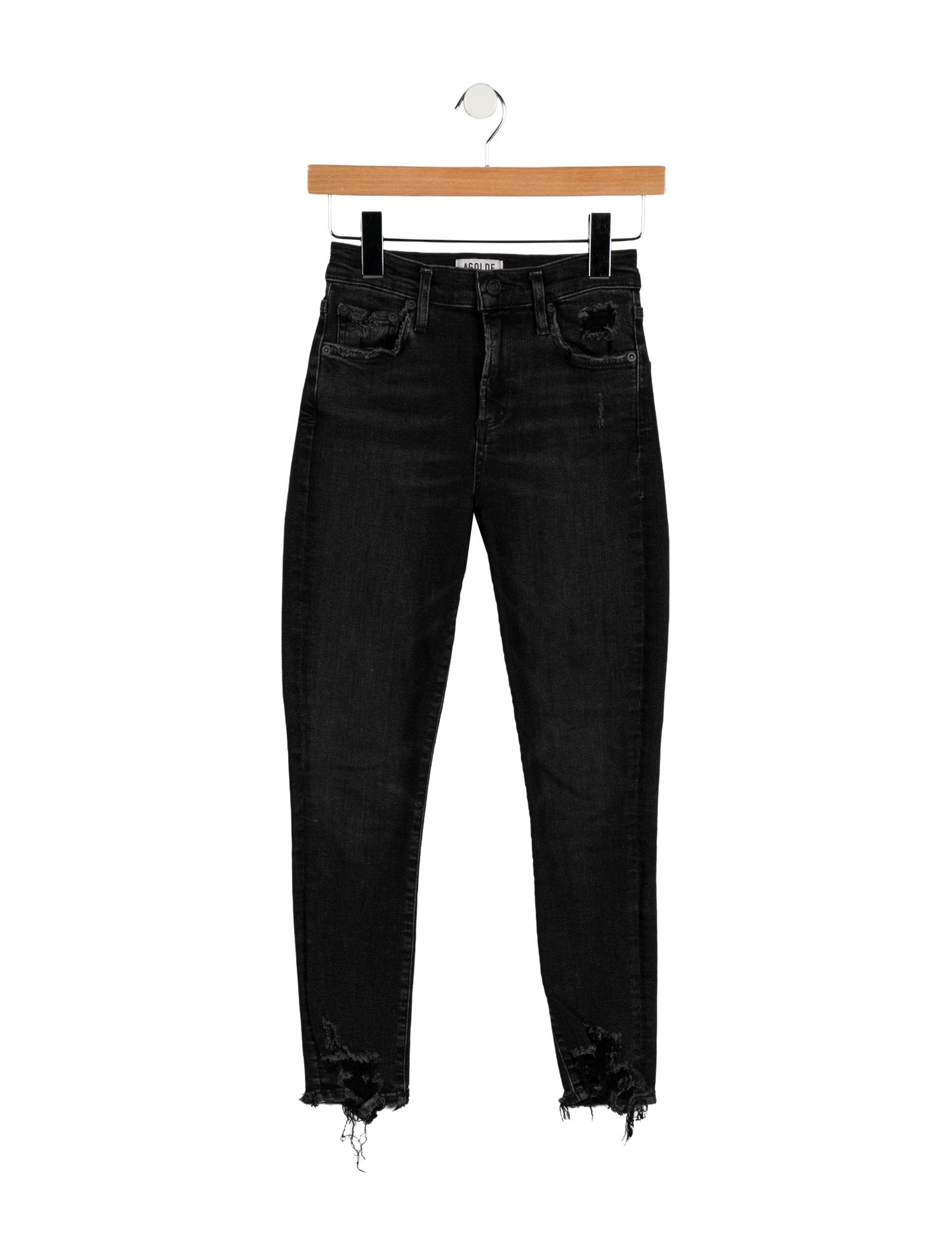 AGOLDE Mid-Rise Skinny Leg Jeans