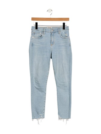 AGOLDE Mid-Rise Skinny Leg Jeans