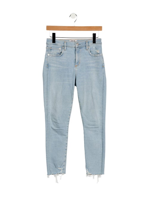 AGOLDE Mid-Rise Skinny Leg Jeans