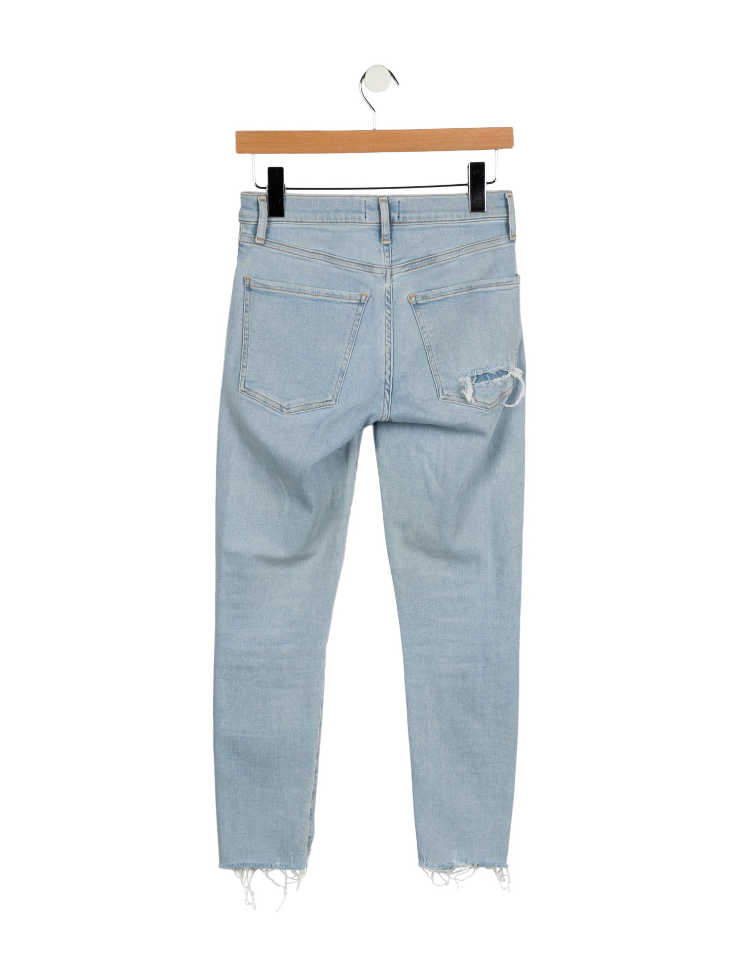 AGOLDE Mid-Rise Skinny Leg Jeans